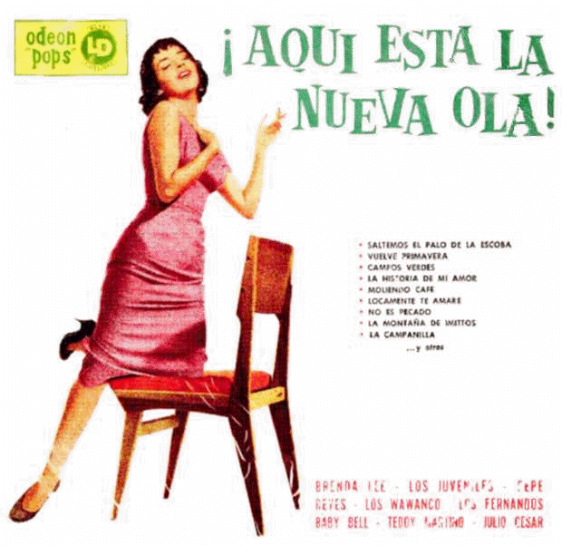 Disco LP con m�sica de los Sesentas