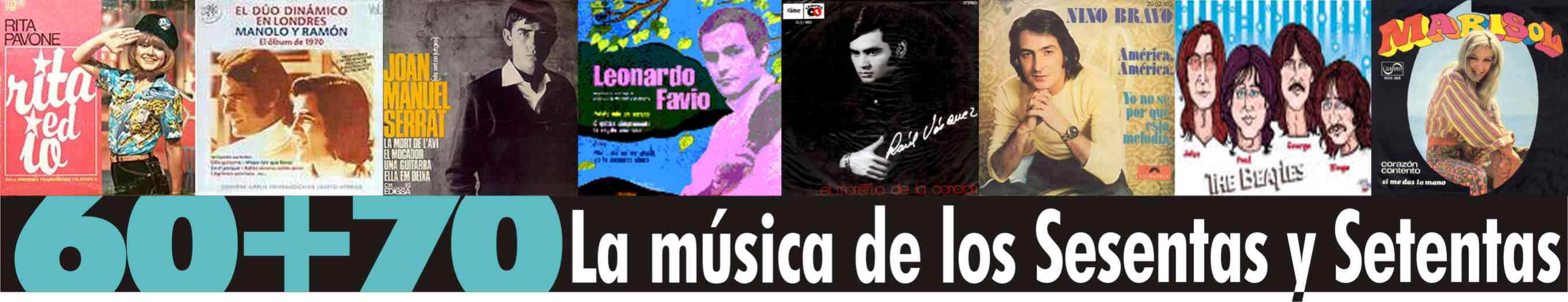 LPSs de Rita Pavone, Duo Din�mico, Joan Manuel Serrat, Leonardo Favio, Ra�l V�squez, Nino Bravo, Los Beatles y Marisol