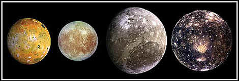 Io, Europa, Ganymede and Callisto Io, Europa, Ganymede and Callisto