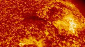 eruption of a 200,000 mile-long filament, dubbed the &ldquo;Canyon of Fire&rdquo; by the space agency - NASA