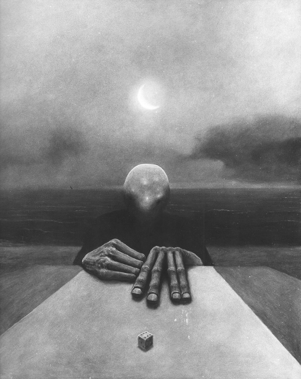Painting by: Zdzisław Beksiński