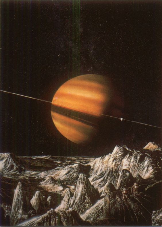 unknown artist - classic sci-fi art