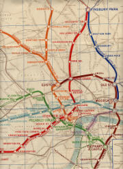 small image of central map portion