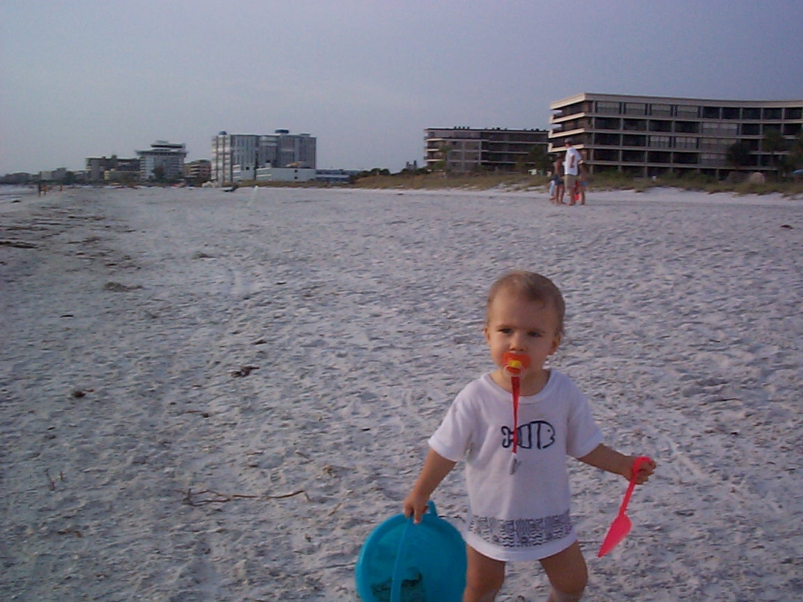 PRESTON ON THE BEACH!!! awww!