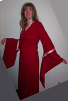 The red dress