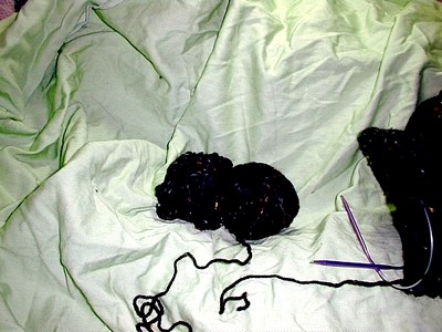 Frogged Yarn