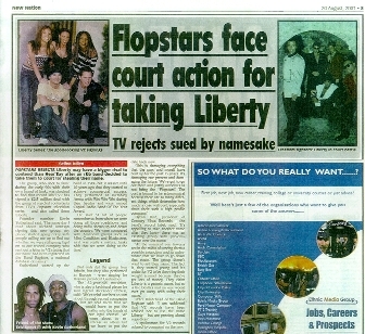 New Nation 20 August 2001