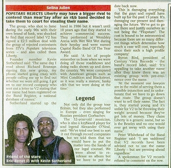 New Nation 20 August 2001 - Close up