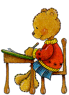 Bear at Desk
