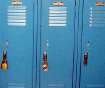 Blue Lockers Photo