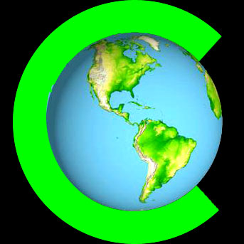 Earth Chronicle logo with green C around a globe.