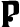 Letter p