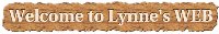 Lynne's web page logo