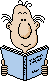 Man & book image