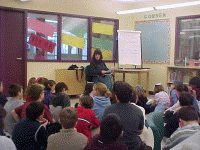 Alice Walsh, author, at Park West
