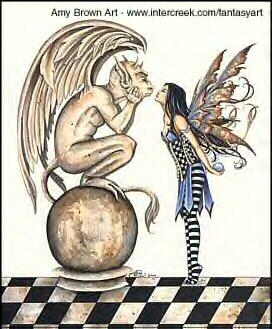 Gargoyle & Fairy Will Take You To My Sister's Page