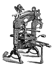 Pressa da stampa, 1815 ca.