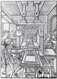 Antica stamperia, XV Sec.