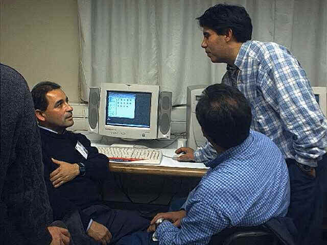 Coordinador Worldlinks, Profesor Nelson Zapata, en Taller, Temuco