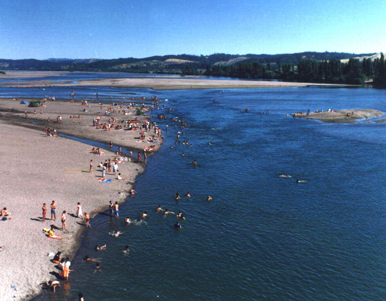 R�o Itata en verano