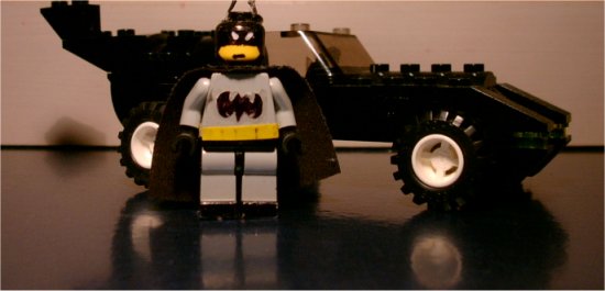 Batman and the Batmobile