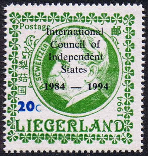 Tenth anniversary of the International Council of Independent States, 1994