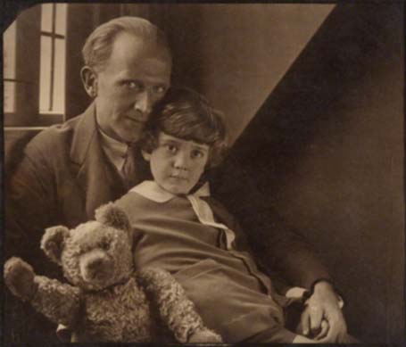Alan Milne, Pooh, and Christopher Robin