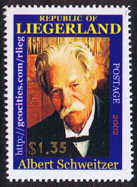 2002, Dr Albert Schweitzer, $3.