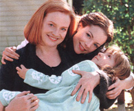 Blair Brown, Kimberly Williams and Amanda Fein