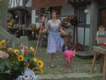 Virginia participates in the Beautiful Shepherdess contest.