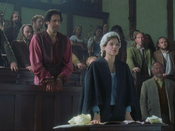  Tony, Virginia & Wolf try to figure out what to do after they find out that the magic mirror costs 5000 gold wendells. Virginia defends Wolf in the Sally Peep murder trial.  