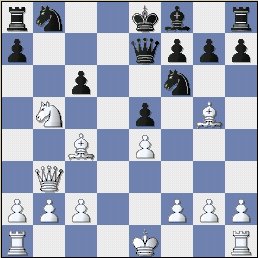   Morphy breaks down ALL of his opponent's defenses with a brilliant sacrifice.  