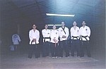 El Maestro y algunos de sus Instructores y Monitores...