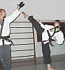 Instruct. Lina Mar�a Garcia y su patada Chiqui...