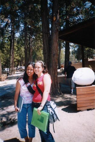 Caitlin and me