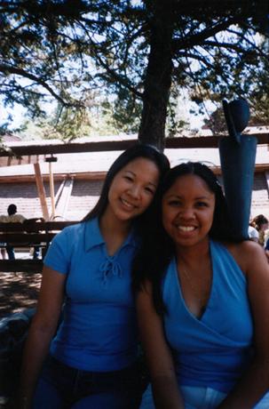 Christine and me