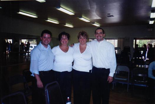 The coaches: JoeMo, bass; Lisa, alto; Lori Marie, soprano; and Christopher, tenor