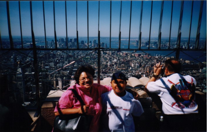 A clear view of lower Manhattan