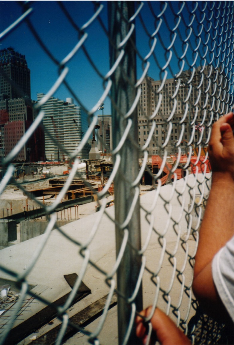 The cross at Ground Zero