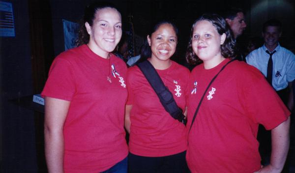 Megan, me, Jenny
