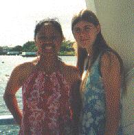 Leslie and me on the USS Arizona Memorial
