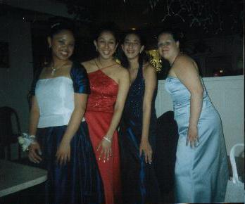 Me, Laura, Nikki and Jenny: representing Youth Group at its finest! =D