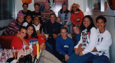Hanging out before Sadie Hawkins!