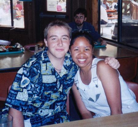 Steve and me