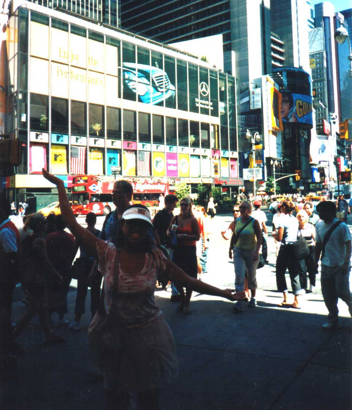 Me in front of MTV Studios!
