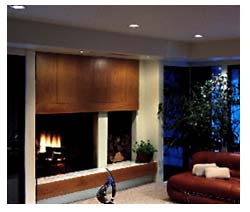 Fireplace lighting