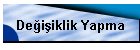 De�i�iklik Yapma