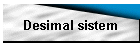 Desimal sistem