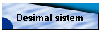 Desimal sistem