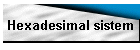 Hexadesimal sistem